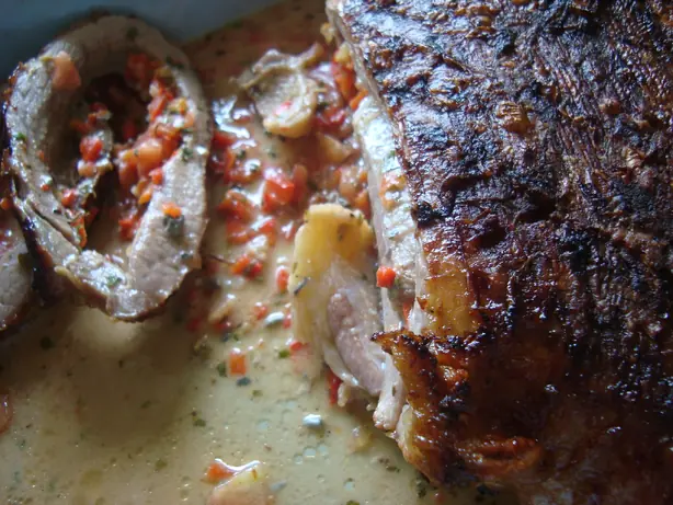 Foto von Argentinisches Matambre Arrollado – Die königliche Rinderroulade – fertig angerichtet