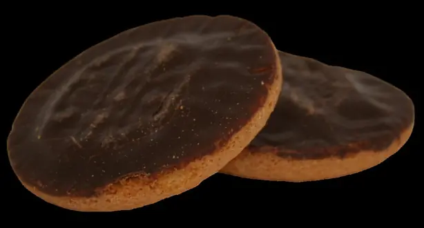 Foto von Jaffa Cakes - Der britische Klassiker mit Orange und Schokolade – fertig angerichtet
