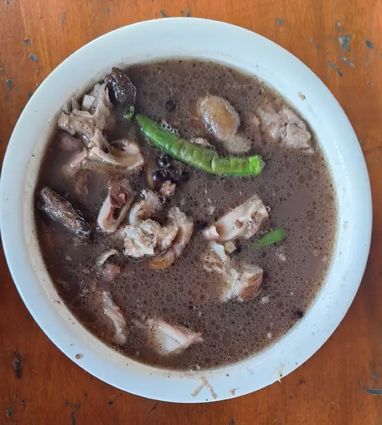 Foto von Kadyos, Baboy, kag Langka (KBL) - Der lila Seelentröster der Visayas – fertig angerichtet