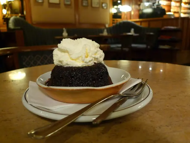 Foto von Mohr im Hemd (Warmer Schokoladenpudding) – fertig angerichtet