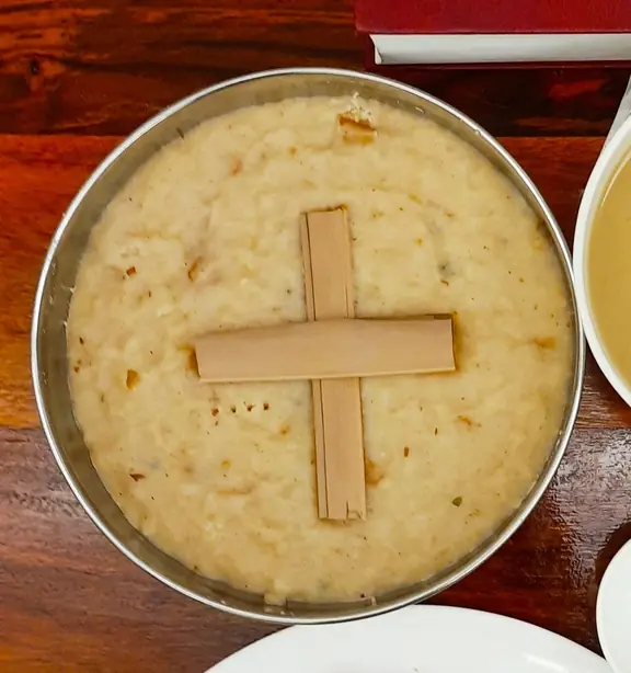 Foto von Pesaha Appam (Indri Appam) – fertig angerichtet