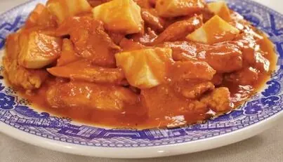 Foto von Puntas de Filete a la Mexicana (Mexikanische Rinderspitzen) – fertig angerichtet