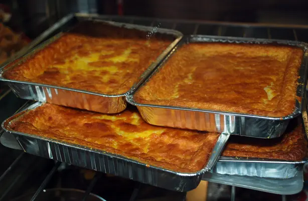 Foto von Quesada Pasiega (Spanischer Milchpudding-Kuchen) – fertig angerichtet