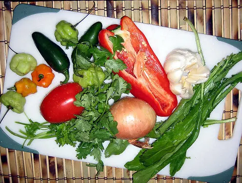 Foto von Recaíto (Puertoricanische Grüne Würzpaste) – fertig angerichtet