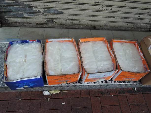 Foto von Shahe Fen (Hausgemachte Chinesische Reisnudeln) – fertig angerichtet