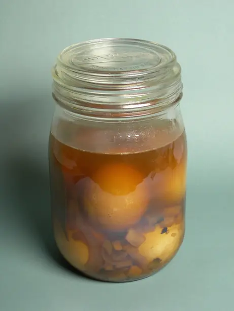 Foto von Klassische Deutsche Soleier im Glas – fertig angerichtet