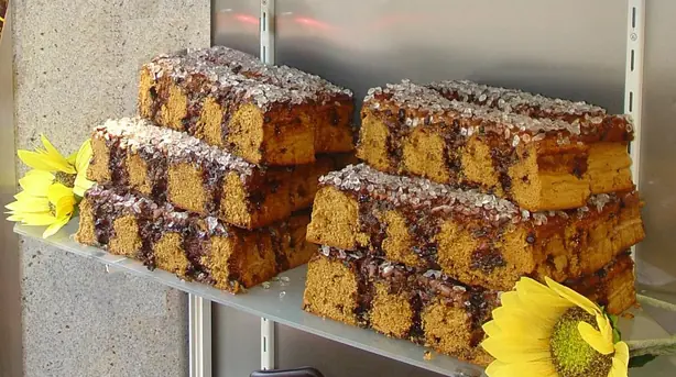 Foto von Tieler Kirmeskuchen Liebeskuchen – fertig angerichtet