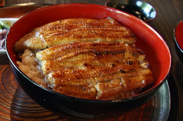 Foto von Japanisches Aal-Filet Kabayaki – fertig angerichtet