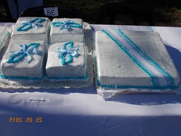 Foto von Argentinischer Dolores-Kuchen – fertig angerichtet