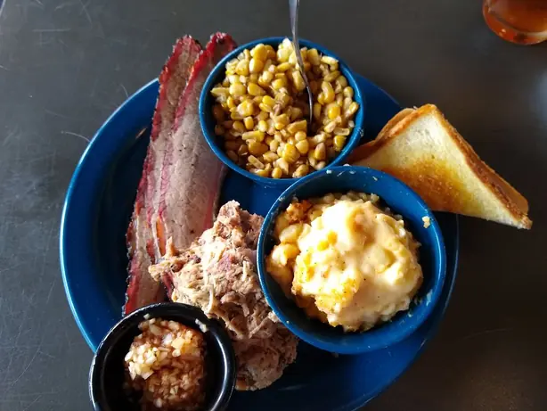 Foto von Amerikanisches Smoked Pork Ribs – fertig angerichtet