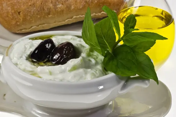 Foto von Griechisches Tzatziki klassisch – fertig angerichtet