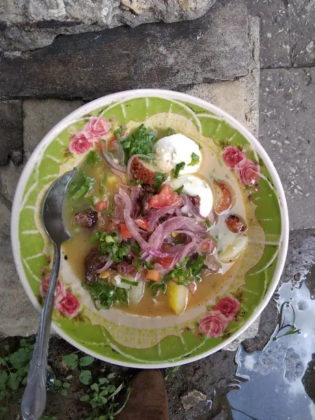 Foto von Sansibar Urojo Suppen-Mix – fertig angerichtet