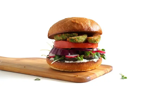 Vegetarian burger – Foto: Personal Creations (CC BY 2.0)