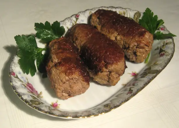 Foto von Klassische Polnische Zrazy – fertig angerichtet