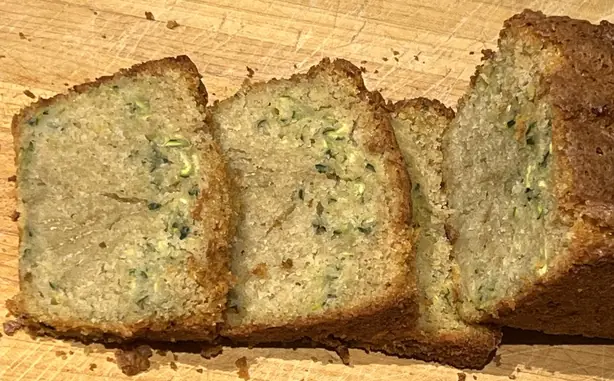 Foto von Zucchinikuchen – fertig angerichtet